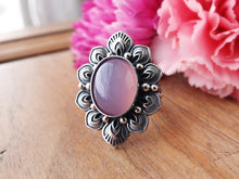 Load image into Gallery viewer, Lavender Chalcedony Ring or Pendant (Choose Your Size)
