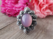 Load image into Gallery viewer, Lavender Chalcedony Ring or Pendant (Choose Your Size)