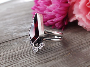 Garnet Ring or Pendant (Choose Your Size)