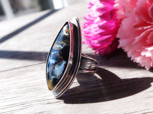 Pietersite Ring or Pendant (Choose Your Size)