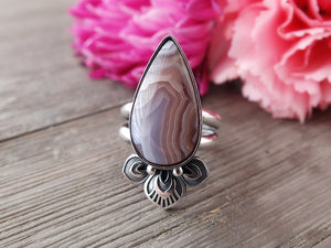 Agua Nueva Agate Ring or Pendant (Choose Your Size)