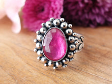 Load image into Gallery viewer, Rose Cut Pink Sapphire Ring or Pendant (Choose Your Size)