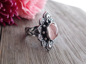 Morganite Ring or Pendant (Choose Your Size)