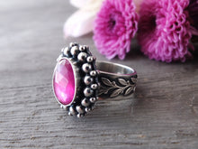 Load image into Gallery viewer, Rose Cut Pink Sapphire Ring or Pendant (Choose Your Size)