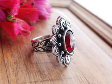 Load image into Gallery viewer, Garnet Ring or Pendant (Choose Your Size)