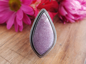 Lepidolite Ring or Pendant (Choose Your Size)