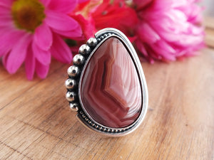 Laguna Agate Ring or Pendant (Choose Your Size)