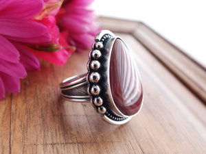 Laguna Agate Ring or Pendant (Choose Your Size)