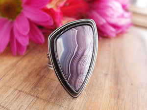 Laguna Agate Ring or Pendant (Choose Your Size)