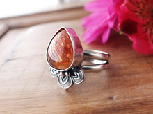 Load image into Gallery viewer, Sunstone Ring or Pendant (Choose Your Size)