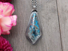 Load image into Gallery viewer, Persian Turquoise with Pyrite Necklace