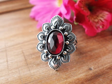Load image into Gallery viewer, Garnet Ring or Pendant (Choose Your Size)