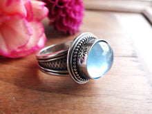 Load image into Gallery viewer, Aquamarine Ring or Pendant (Choose Your Size)