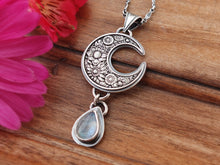 Load image into Gallery viewer, Rainbow Moonstone Pendant