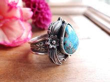 Load image into Gallery viewer, Persian Turquoise w/ Pyrite Ring or Pendant (Choose Your Size)