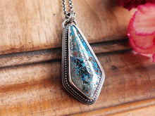 Load image into Gallery viewer, Persian Turquoise with Pyrite Necklace