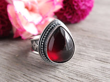 Load image into Gallery viewer, Garnet Ring or Pendant (Choose Your Size)
