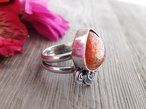 Sunstone Ring or Pendant (Choose Your Size)