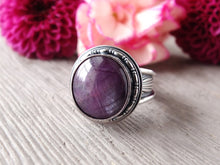 Load image into Gallery viewer, Star Ruby Ring or Pendant (Choose Your Size)
