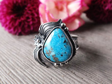 Load image into Gallery viewer, Persian Turquoise w/ Pyrite Ring or Pendant (Choose Your Size)