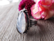 Load image into Gallery viewer, Rainbow Moonstone Ring or Pendant (Choose Your Size)