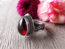 Load image into Gallery viewer, Garnet Ring or Pendant (Choose Your Size)