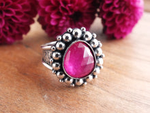 Load image into Gallery viewer, Rose Cut Pink Sapphire Ring or Pendant (Choose Your Size)