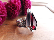 Load image into Gallery viewer, Garnet Ring or Pendant (Choose Your Size)