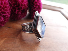 Load image into Gallery viewer, Rainbow Moonstone Ring or Pendant (Choose Your Size)