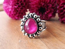 Load image into Gallery viewer, Rose Cut Pink Sapphire Ring or Pendant (Choose Your Size)
