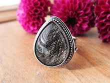 Load image into Gallery viewer, Tourmalated Quartz Ring or Pendant (Choose Your Size)