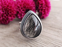 Load image into Gallery viewer, Tourmalated Quartz Ring or Pendant (Choose Your Size)