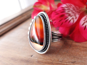Montana Agate Ring or Pendant (Choose Your Size)