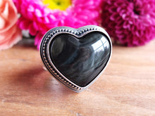 Load image into Gallery viewer, Rainbow Obsidian Ring or Pendant (Choose Your Size)