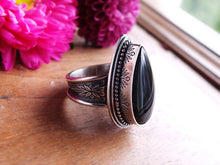 Load image into Gallery viewer, Black Onyx Ring or Pendant (Choose Your Size)