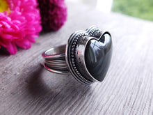 Load image into Gallery viewer, Rainbow Obsidian Ring or Pendant (Choose Your Size)