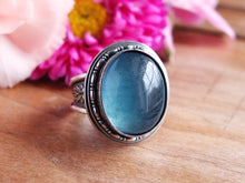 Load image into Gallery viewer, Aquamarine Ring or Pendant (Choose Your Size)
