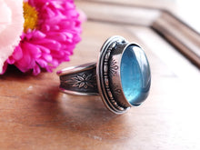 Load image into Gallery viewer, Aquamarine Ring or Pendant (Choose Your Size)