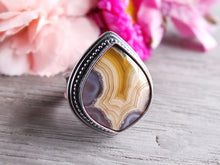 Load image into Gallery viewer, Laguna Agate Ring or Pendant (Choose Your Size)