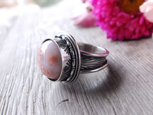 Load image into Gallery viewer, Cotton Candy Agate Ring or Pendant (Choose Your Size)
