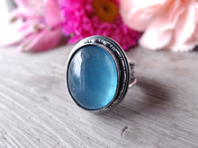 Load image into Gallery viewer, Aquamarine Ring or Pendant (Choose Your Size)