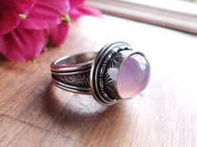 Load image into Gallery viewer, Lavender Chalcedony Ring or Pendant (Choose Your Size)