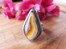 Load image into Gallery viewer, Laguna Agate Ring or Pendant (Choose Your Size)