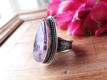 Load image into Gallery viewer, Amethyst Lace Agate Ring or Pendant (Choose Your Size)