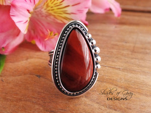 Red Tiger Eye Ring or Pendant (Choose Your Size)