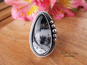 Dendritic Agate Ring or Pendant (Choose Your Size)