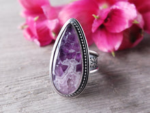 Load image into Gallery viewer, Amethyst Lace Agate Ring or Pendant (Choose Your Size)