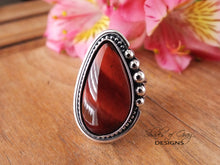 Load image into Gallery viewer, Red Tiger Eye Ring or Pendant (Choose Your Size)