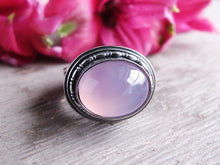 Load image into Gallery viewer, Lavender Chalcedony Ring or Pendant (Choose Your Size)