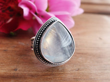 Load image into Gallery viewer, Rainbow Moonstone Ring or Pendant (Choose Your Size)